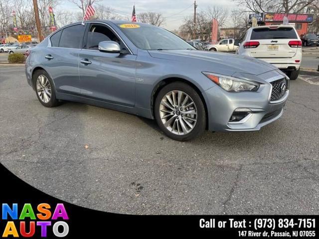 used 2018 INFINITI Q50 car, priced at $17,999