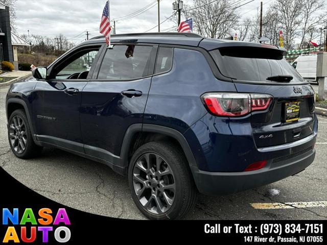 used 2021 Jeep Compass car, priced at $17,999