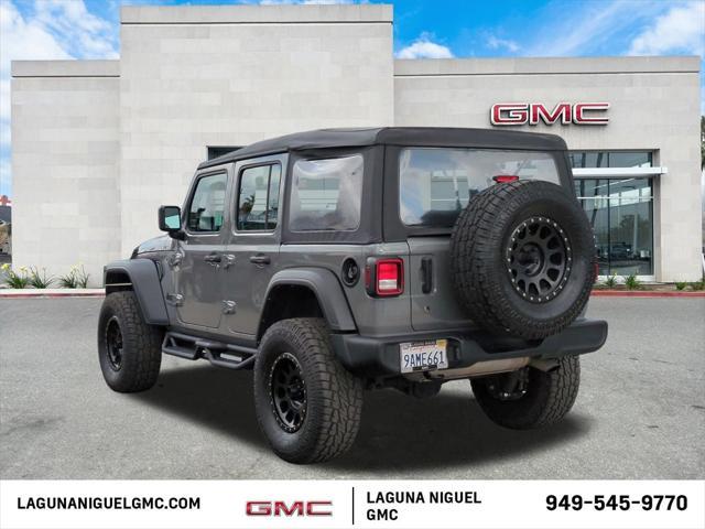 used 2022 Jeep Wrangler Unlimited car, priced at $27,995