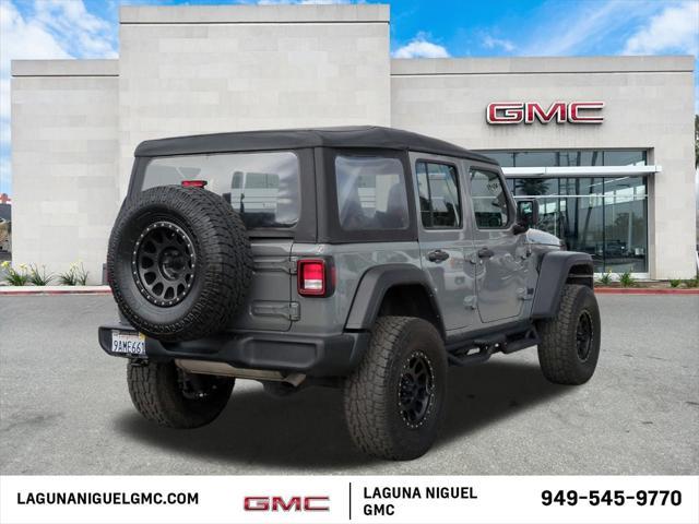 used 2022 Jeep Wrangler Unlimited car, priced at $27,495