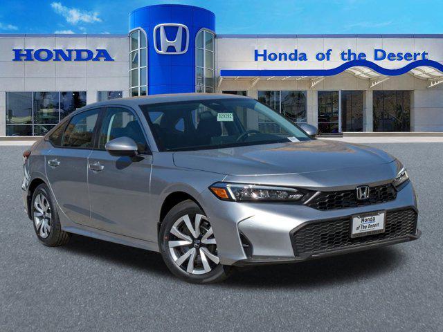 new 2026 Honda Civic car, priced at $25,790