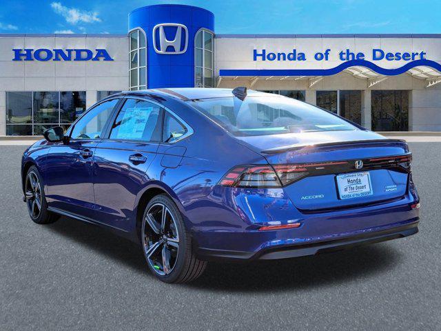 new 2025 Honda Accord Hybrid car, priced at $35,305