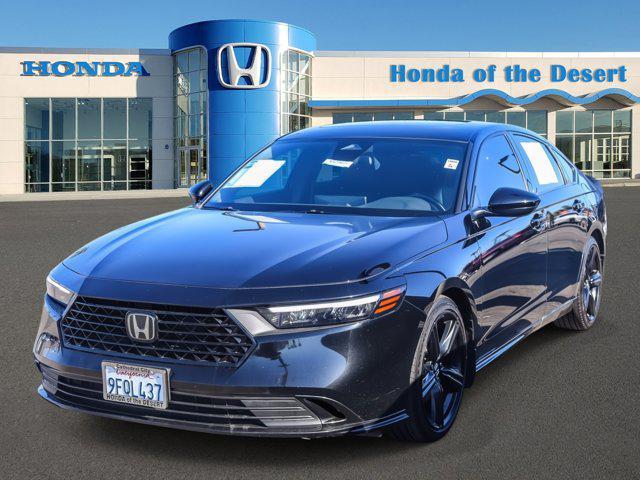 used 2023 Honda Accord Hybrid car, priced at $27,500