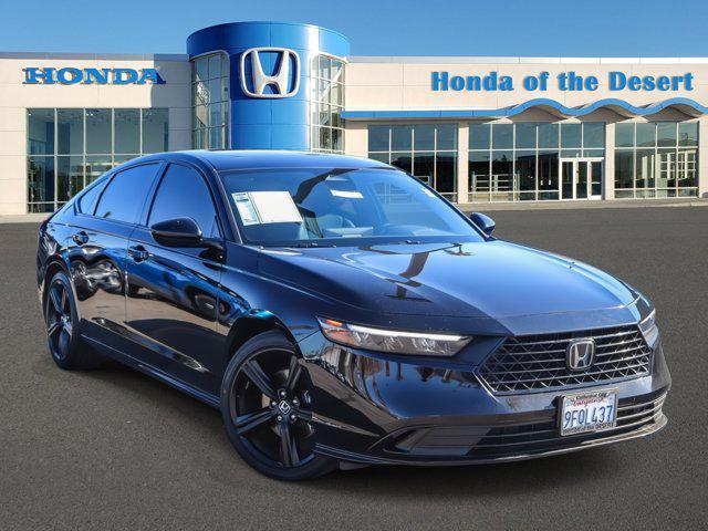 used 2023 Honda Accord Hybrid car, priced at $27,500