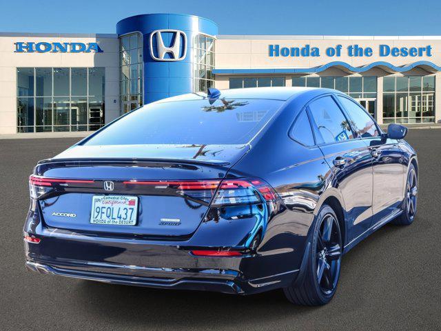 used 2023 Honda Accord Hybrid car, priced at $27,500