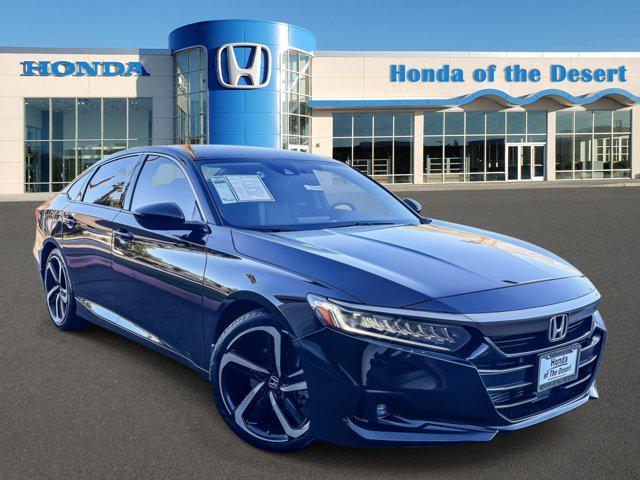 used 2022 Honda Accord car, priced at $24,300