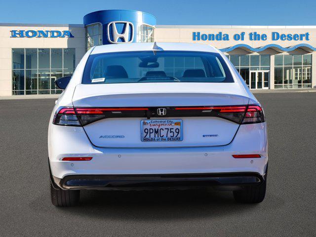 used 2024 Honda Accord Hybrid car, priced at $30,500
