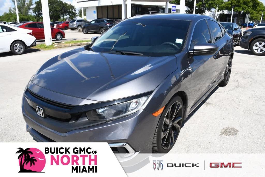 used 2021 Honda Civic car, priced at $17,199