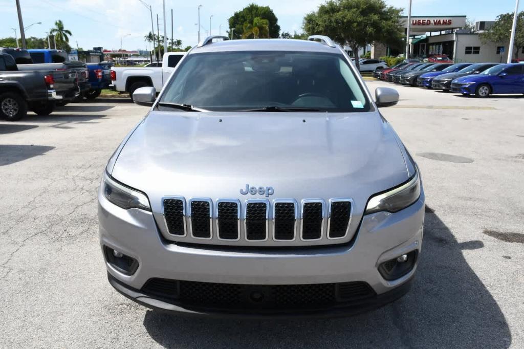 used 2021 Jeep Cherokee car, priced at $18,398