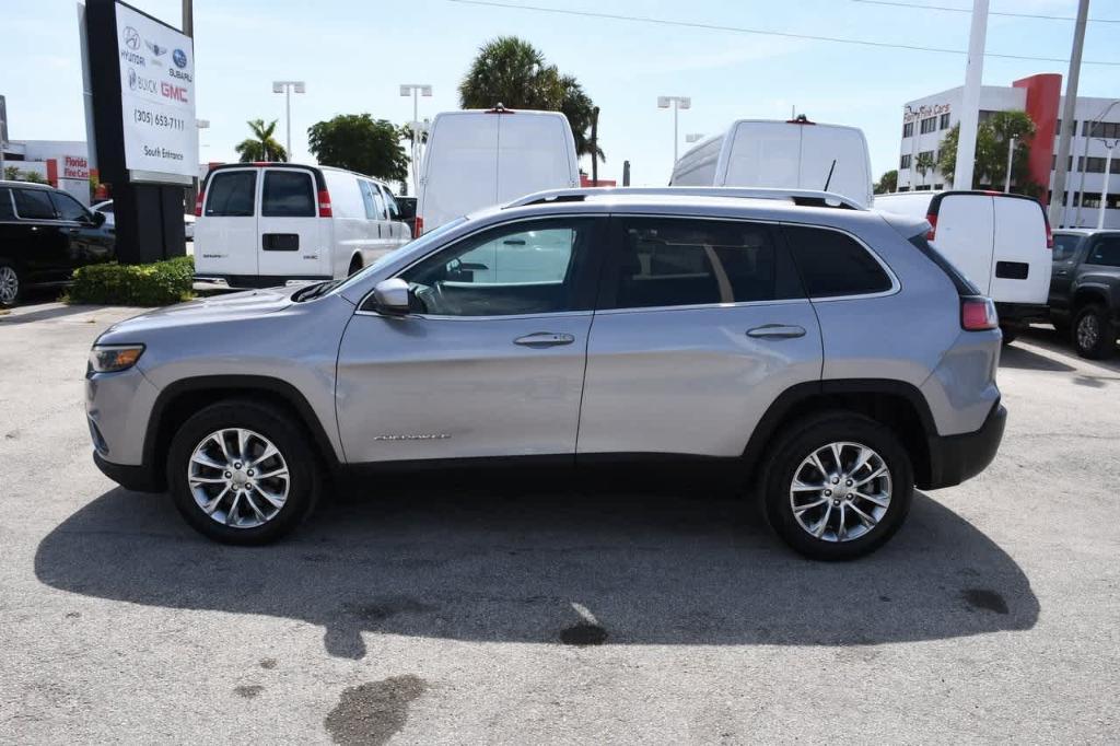 used 2021 Jeep Cherokee car, priced at $18,398