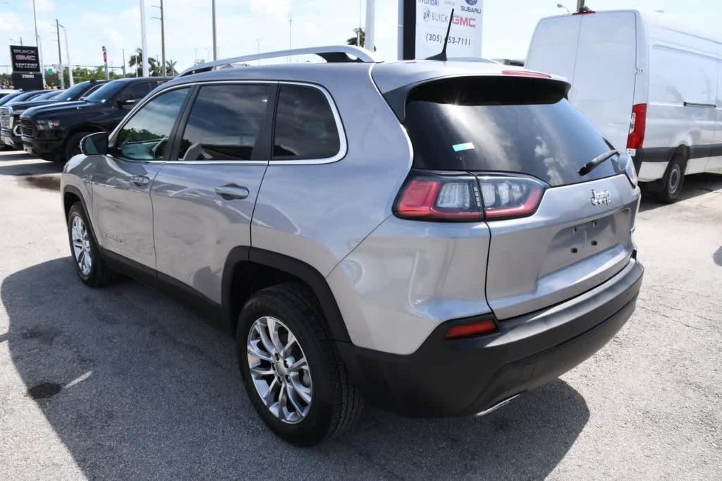 used 2021 Jeep Cherokee car, priced at $18,398