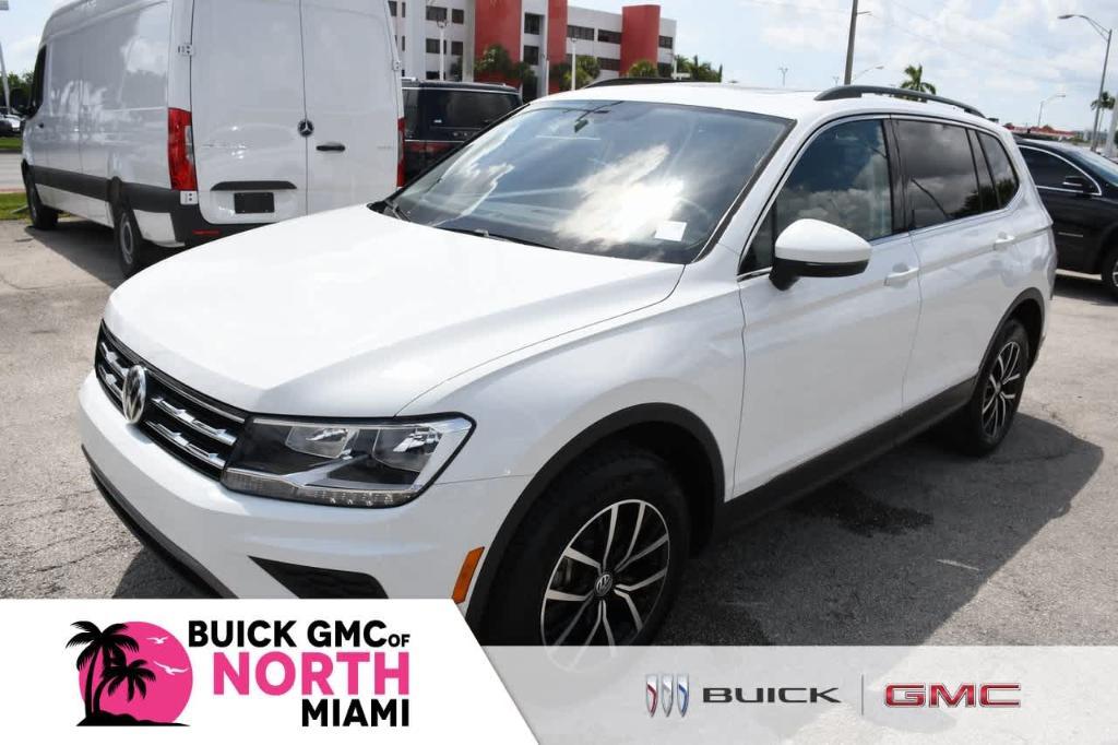 used 2021 Volkswagen Tiguan car, priced at $17,744