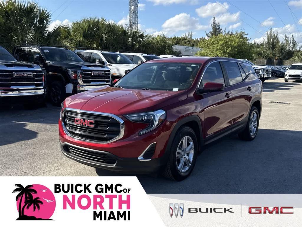 used 2021 GMC Terrain car, priced at $17,364