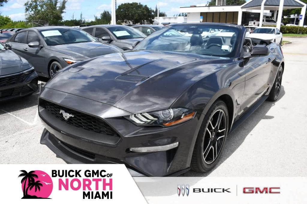 used 2022 Ford Mustang car, priced at $17,732