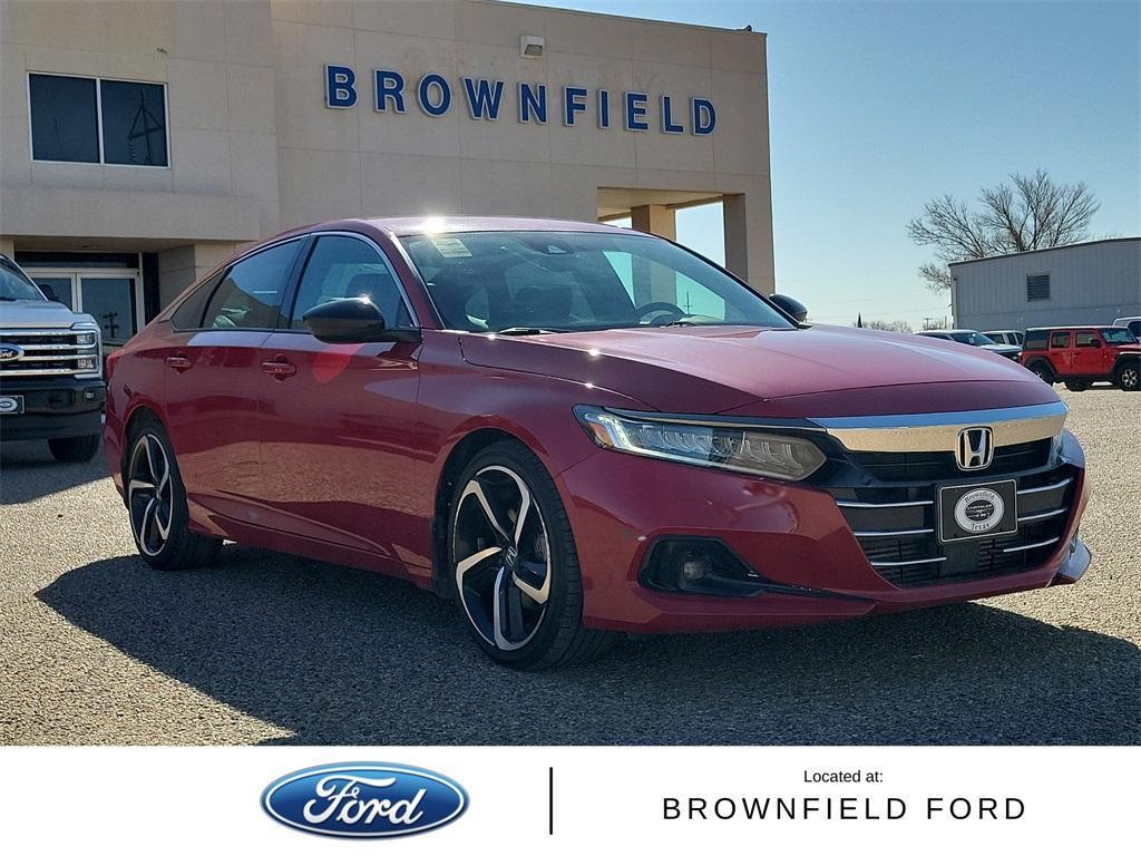 used 2021 Honda Accord car, priced at $23,397