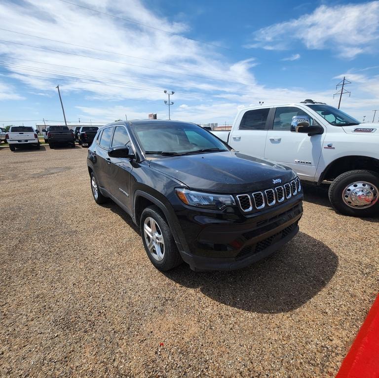 used 2024 Jeep Compass car, priced at $21,995