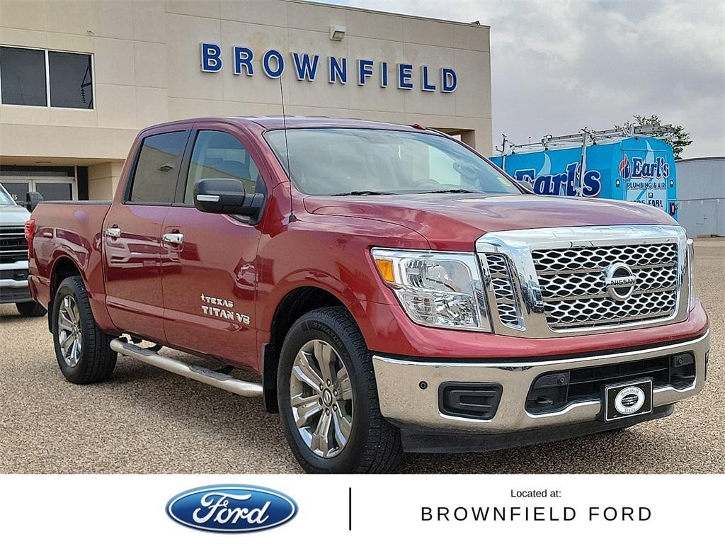 used 2018 Nissan Titan car, priced at $23,220