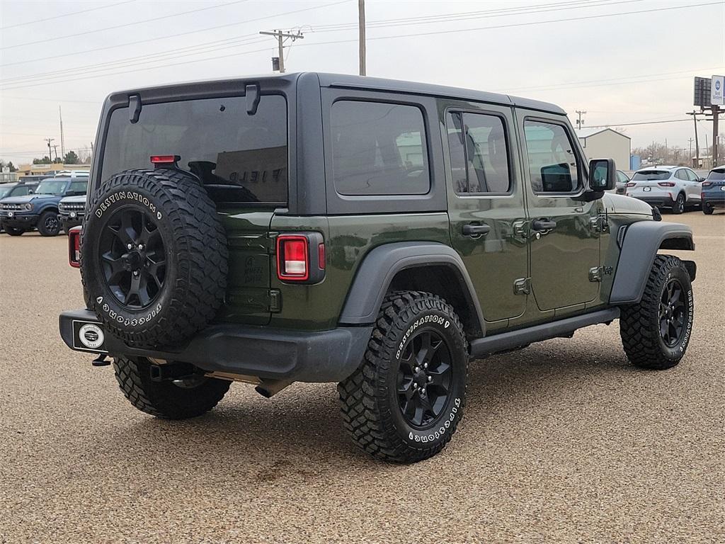 used 2020 Jeep Wrangler Unlimited car, priced at $30,274