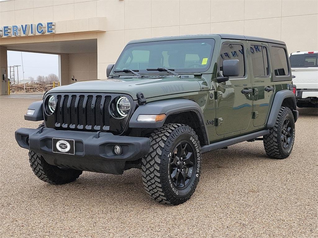 used 2020 Jeep Wrangler Unlimited car, priced at $30,274