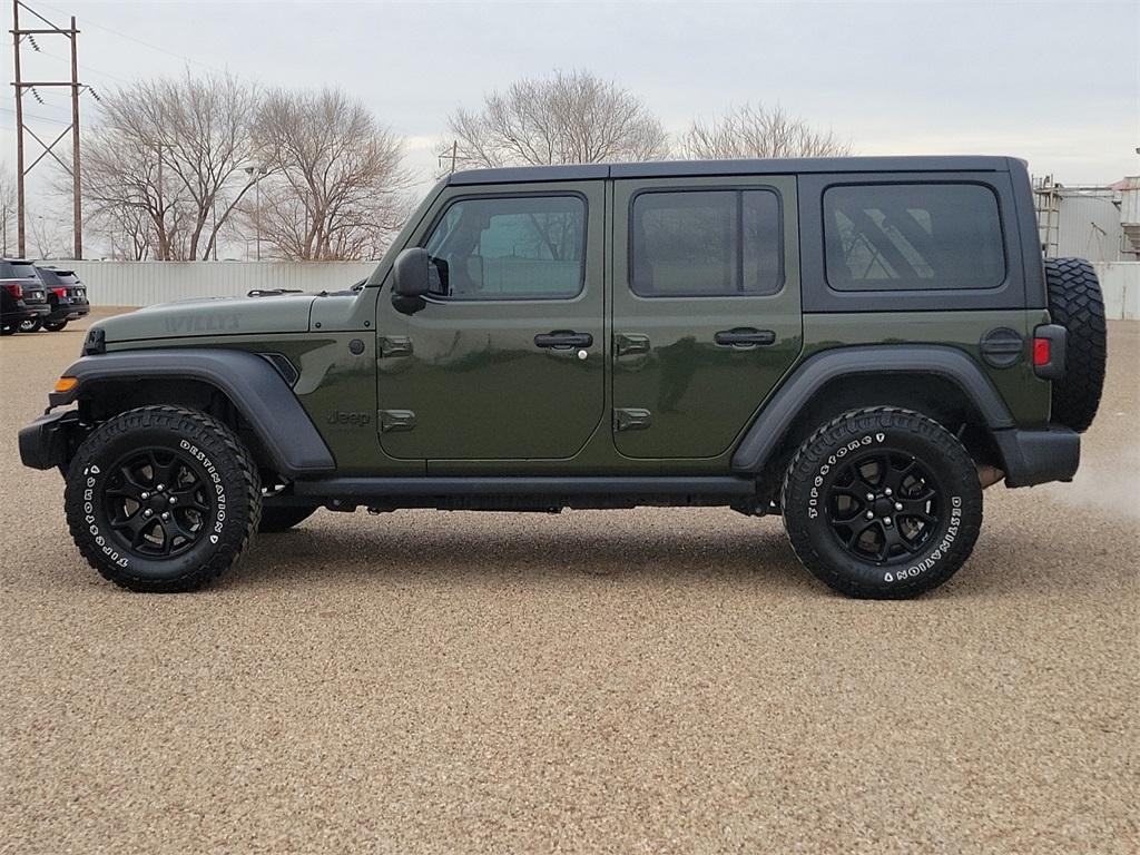 used 2020 Jeep Wrangler Unlimited car, priced at $30,274