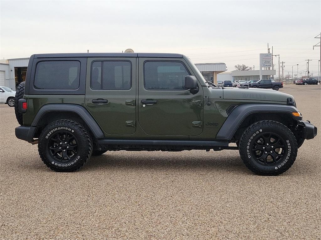 used 2020 Jeep Wrangler Unlimited car, priced at $30,274