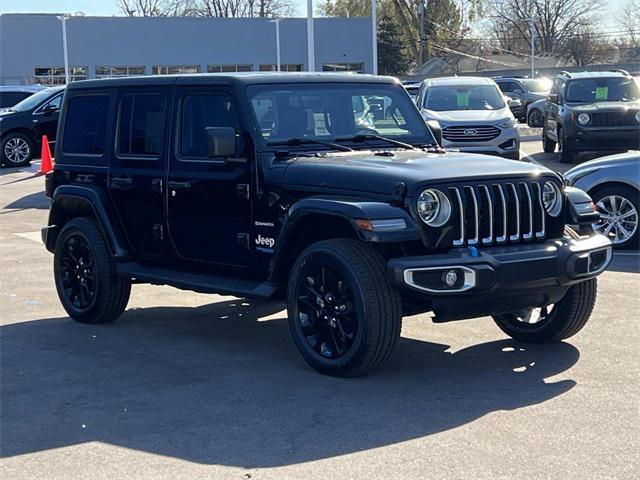 used 2022 Jeep Wrangler Unlimited 4xe car, priced at $30,998