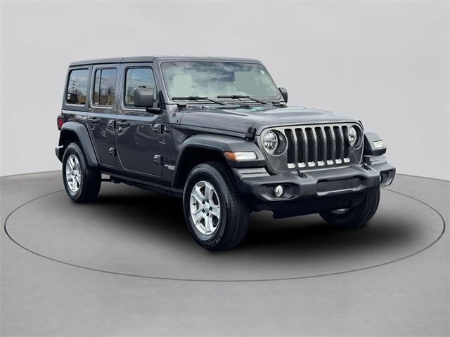 used 2021 Jeep Wrangler Unlimited car, priced at $31,990