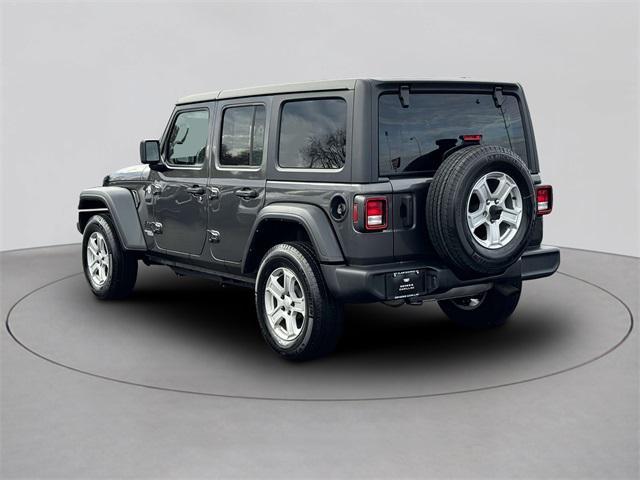 used 2021 Jeep Wrangler Unlimited car, priced at $31,990