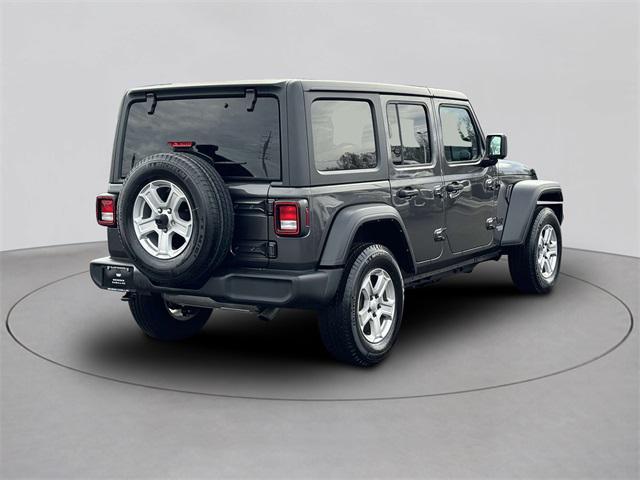 used 2021 Jeep Wrangler Unlimited car, priced at $31,990