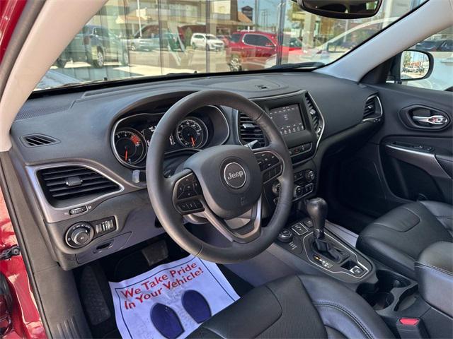 used 2021 Jeep Cherokee car, priced at $24,992