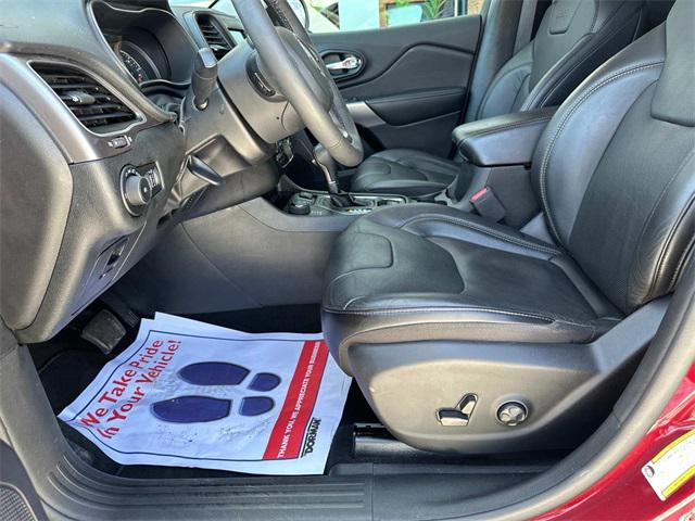 used 2021 Jeep Cherokee car, priced at $24,992