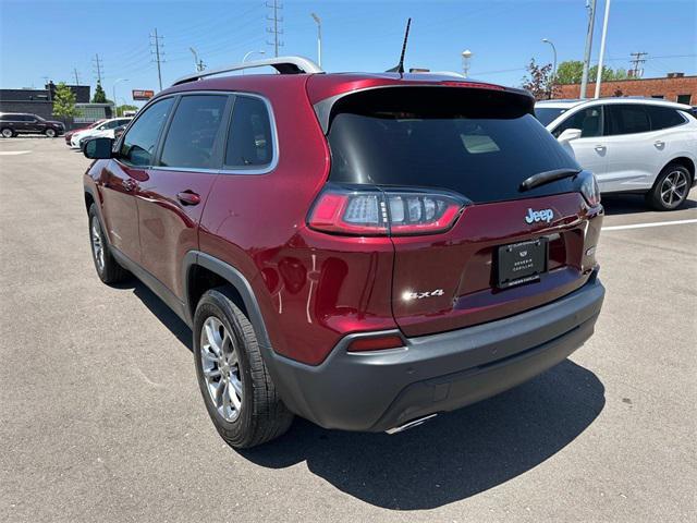 used 2021 Jeep Cherokee car, priced at $24,992