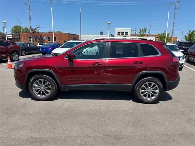 used 2021 Jeep Cherokee car, priced at $24,992