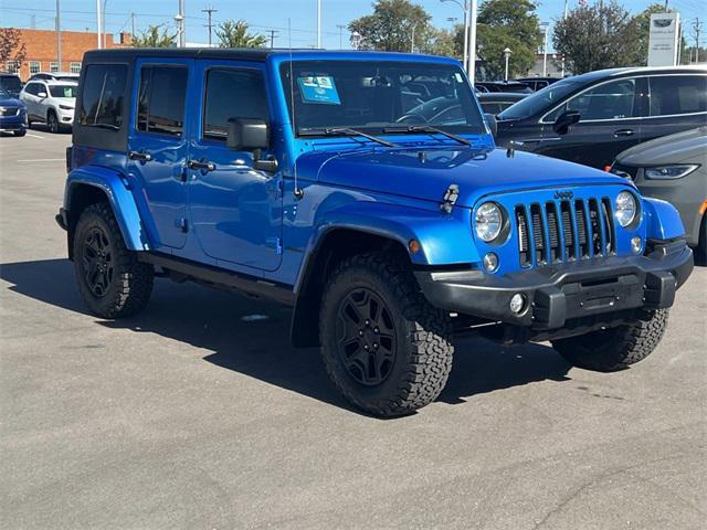used 2016 Jeep Wrangler Unlimited car, priced at $17,979
