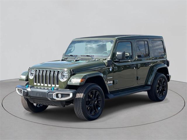 used 2022 Jeep Wrangler Unlimited 4xe car, priced at $36,996