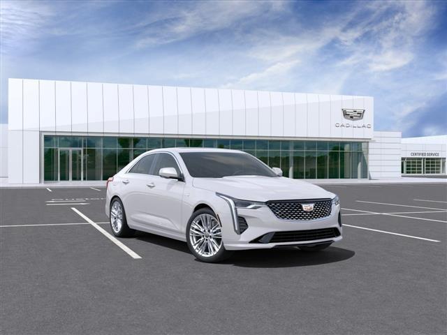 new 2025 Cadillac CT4 car, priced at $44,072