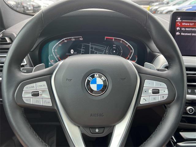 used 2022 BMW X3 car, priced at $34,990