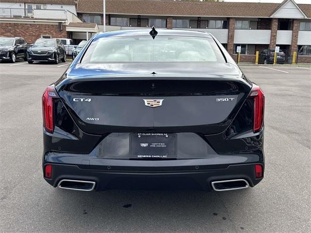 used 2024 Cadillac CT4 car, priced at $36,990