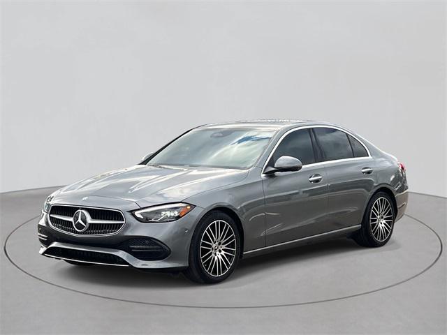 used 2023 Mercedes-Benz C-Class car, priced at $34,998