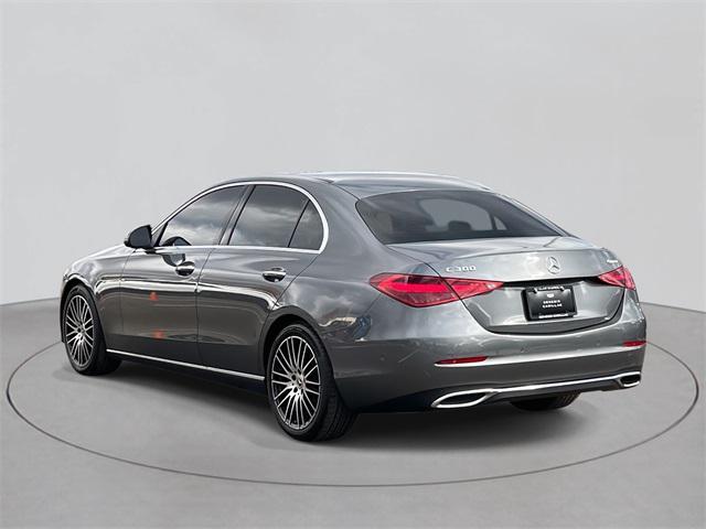 used 2023 Mercedes-Benz C-Class car, priced at $34,998
