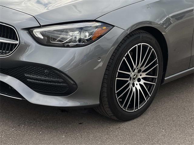 used 2023 Mercedes-Benz C-Class car, priced at $34,998