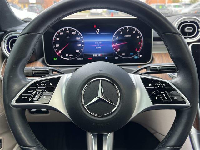 used 2023 Mercedes-Benz C-Class car, priced at $34,998