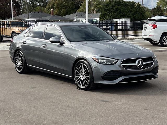 used 2023 Mercedes-Benz C-Class car, priced at $34,998