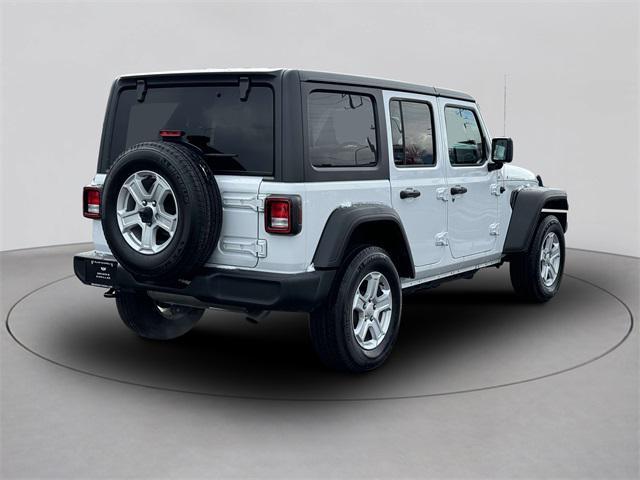 used 2021 Jeep Wrangler Unlimited car, priced at $31,779