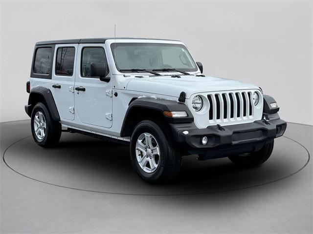 used 2021 Jeep Wrangler Unlimited car, priced at $31,779