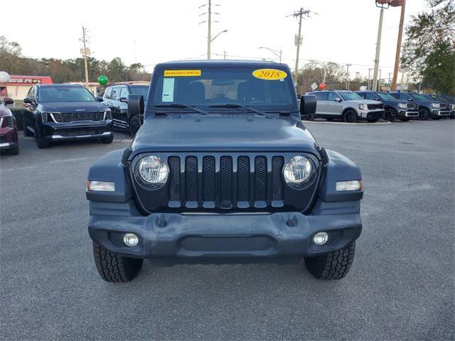 used 2018 Jeep Wrangler Unlimited car, priced at $21,280