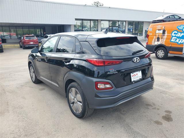used 2021 Hyundai Kona EV car, priced at $19,980