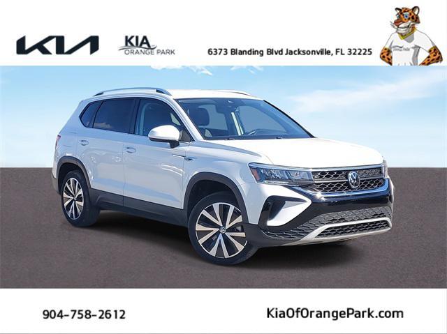 used 2024 Volkswagen Taos car, priced at $20,000