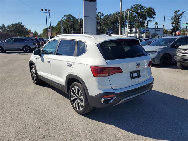 used 2024 Volkswagen Taos car, priced at $20,000