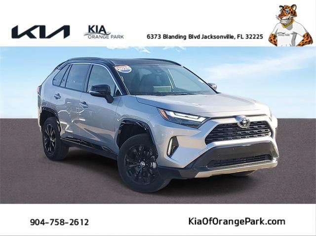 used 2025 Toyota RAV4 Hybrid car, priced at $41,981
